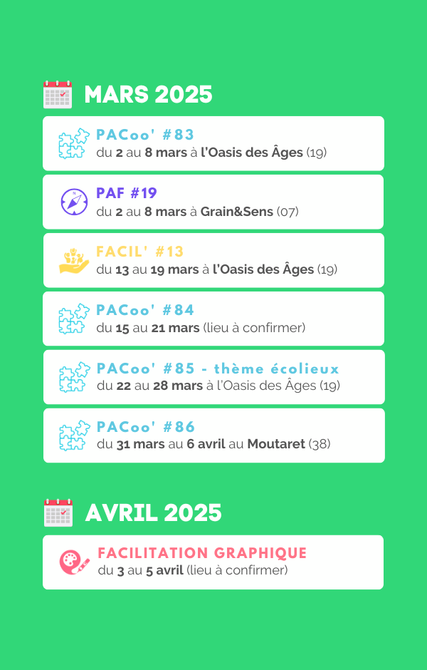 2025 - dates formations fertîles mars avril